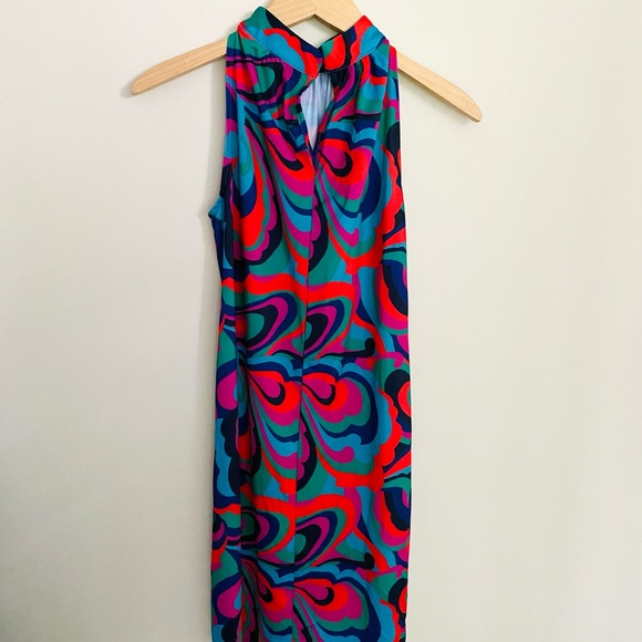 Chelsea Gunn Psychedelic 60s Style Dress - Picture 3 of 5